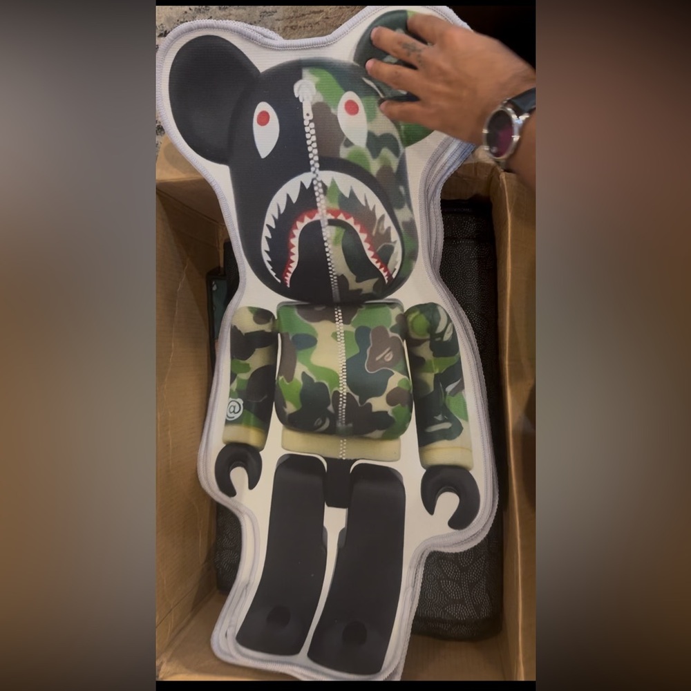 Bearbrick X BAPE Rug